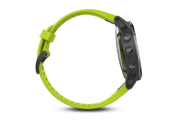 Garmin fenix 5 Slate grey with amp yellow band-photo 6
