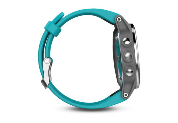Garmin fenix 5S Silver with turquoise band-photo 4