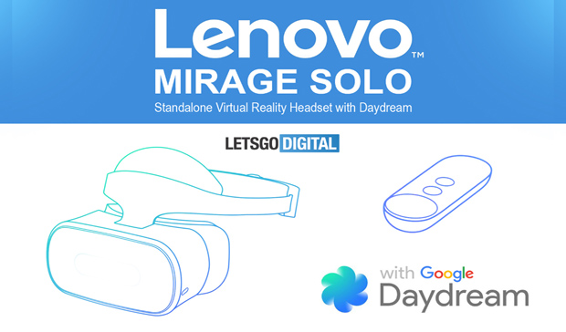 Гарнитура виртуальной реальности Lenovo Mirage Solo с Daydream от Google