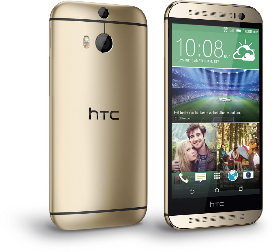 HTC One (M8) Gold-экран и задняя панель HTC One (M8) Gold-экран и задняя панель