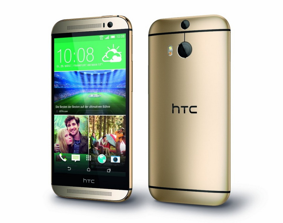 HTC One (M8) Gold-ракурсы HTC One (M8) Gold-ракурсы