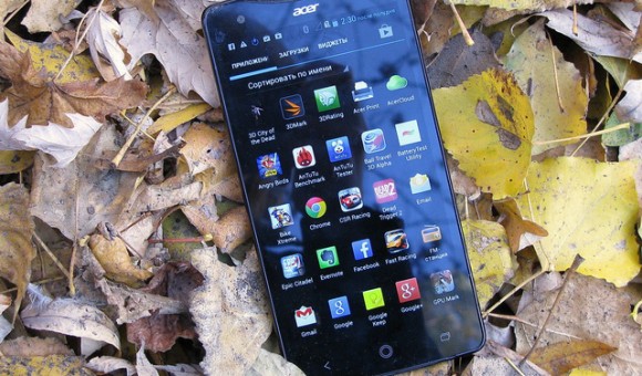 Acer Liquid S1 Duo экран