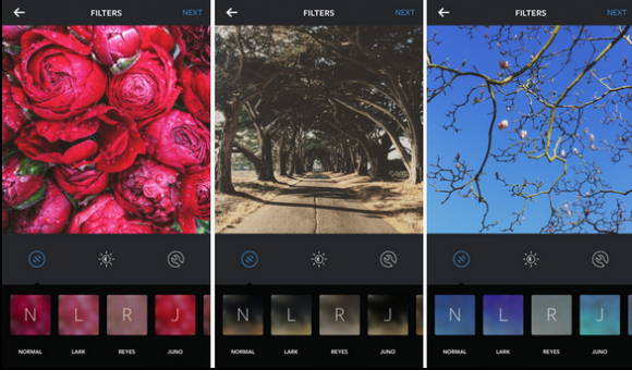 Instagram фильтры