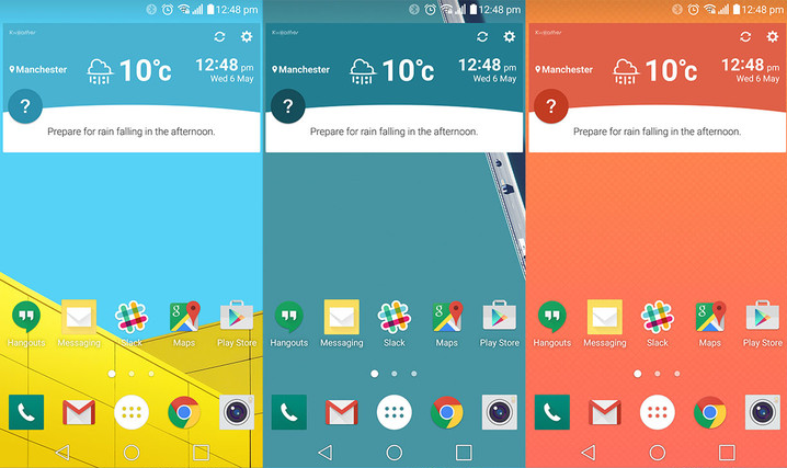 LG G4 интерфейс 