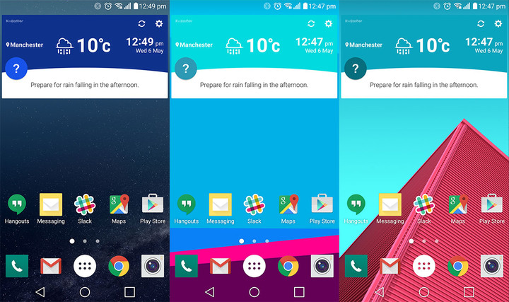 LG G4 интерфейс 