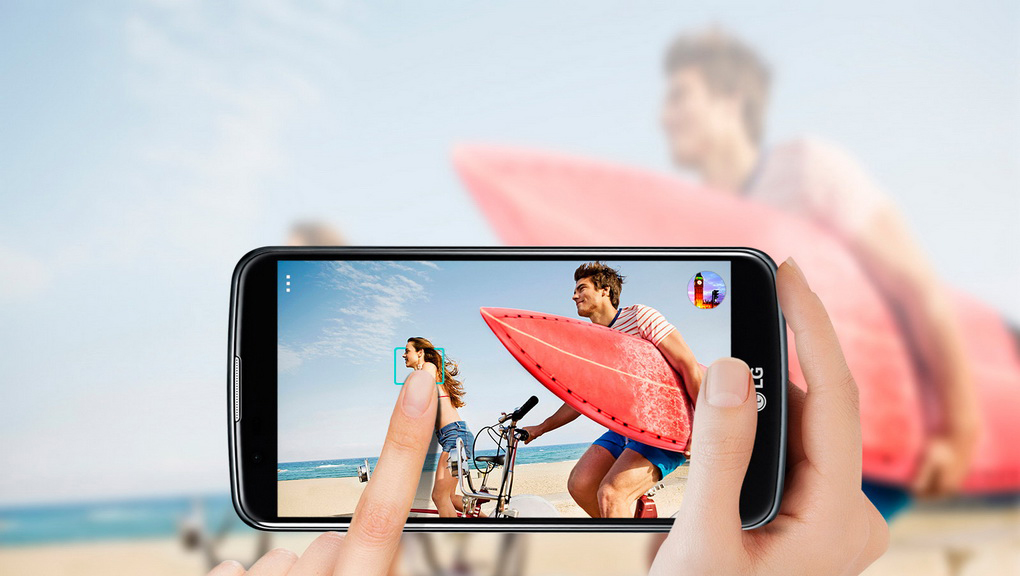 LG K10-съемка в одно касание