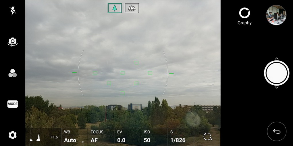 LG V30-камера manual mode 1