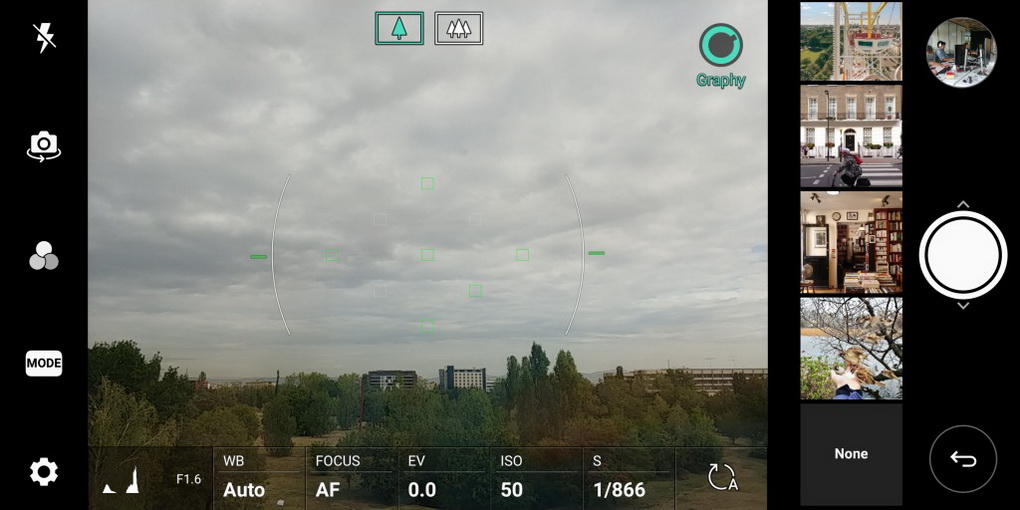 LG V30-камера manual mode 2