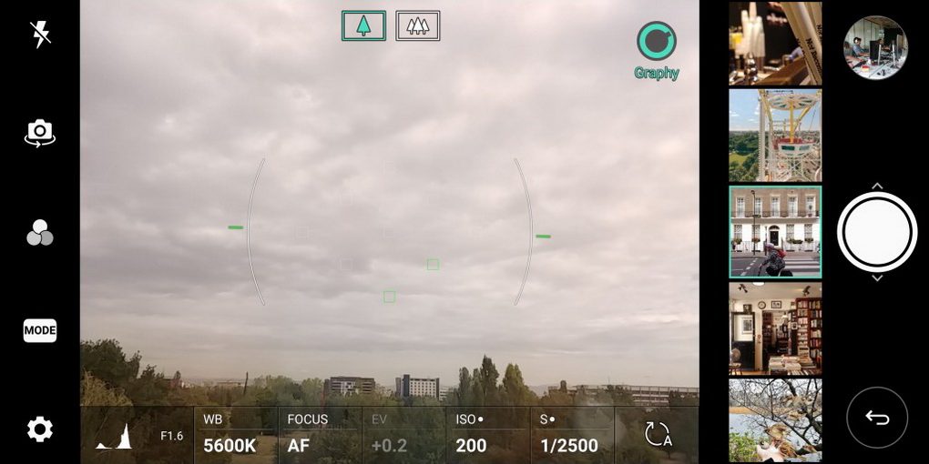 LG V30-камера manual mode 3