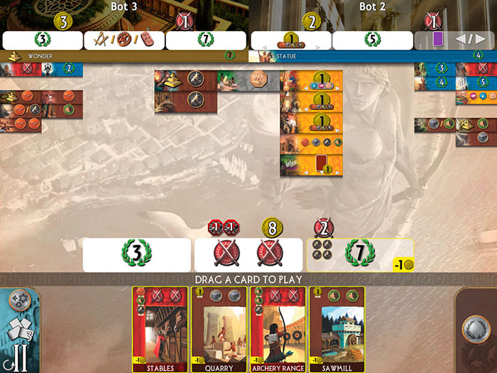 Лучшие настольные игры для iPhone и iPad - 7 Wonders (1)