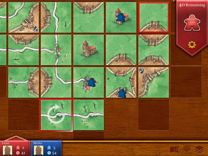 Лучшие настольные игры для iPhone и iPad - Carcassonne (3)