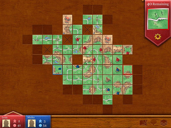 Лучшие настольные игры для iPhone и iPad - Carcassonne (4)