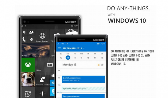 Lumia 940 XL windows 10