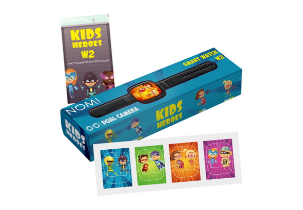 Nomi Kids Heroes W2 Blue-photo 6