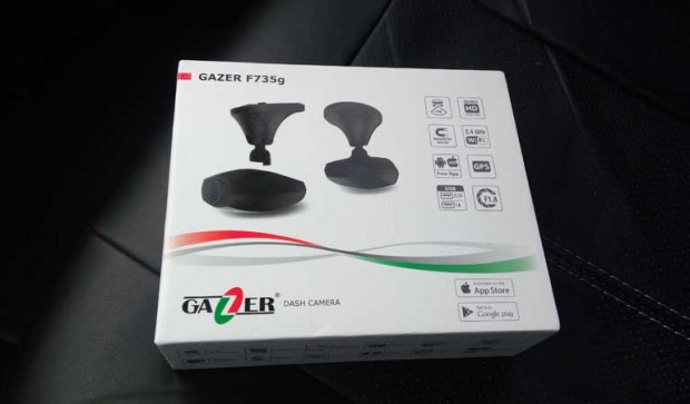 Обзор автомобильного регистратора Gazer F735g 