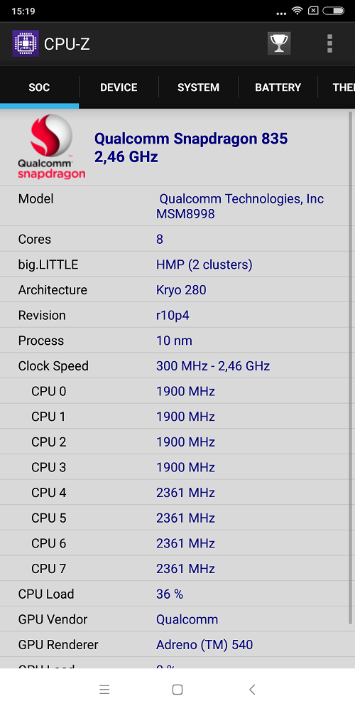 Обзор безрамочного смартфона Xiaomi Mi Mix 2 – начинка