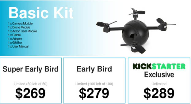 PITTA - модульный дрон, трансформирующийся в 4К экшн-камеру - фото 8