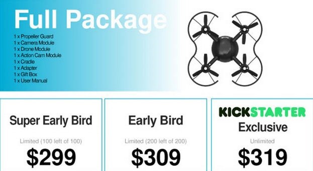 PITTA - модульный дрон, трансформирующийся в 4К экшн-камеру - фото 9