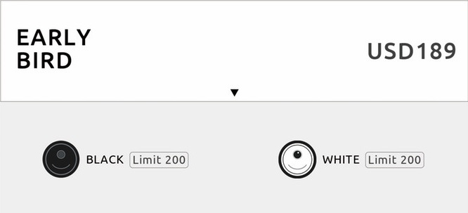 Pi SOLO - миниатюрная камера со встроенными творческими эффектами – комплект 3
