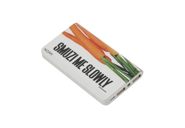 Power bank Nomi B&Z P060 6000 mAh Carrot-photo 3