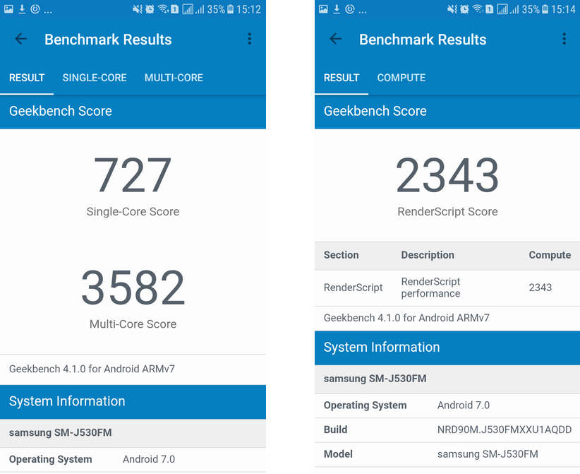 Samsung Galaxy J5 2017-бенчмарк-тесты 3