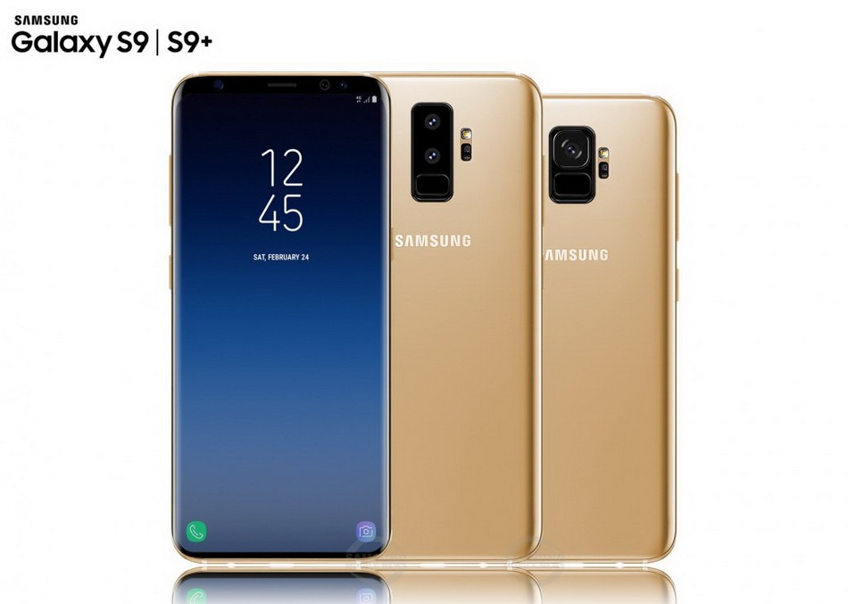 Samsung Galaxy S9 и S9 Plus-неофициальные рендеры 3