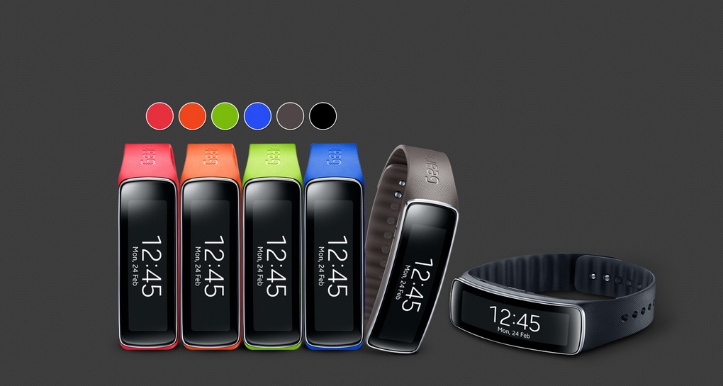 Samsung Gear Fit-расцветки