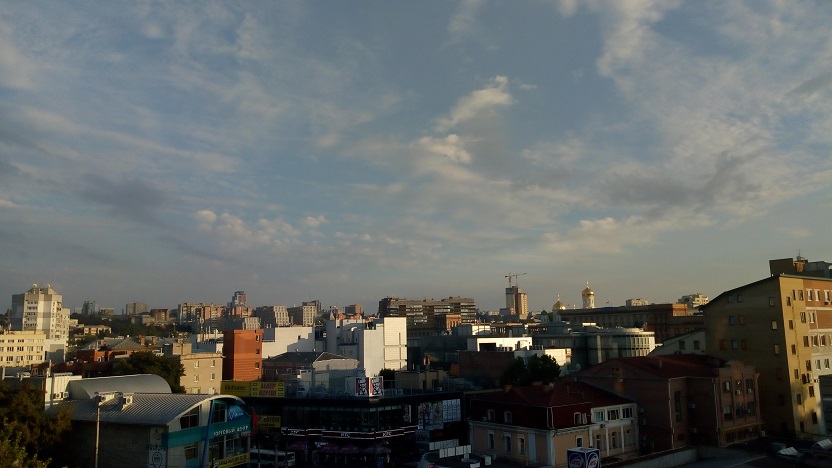 Съемка вечером