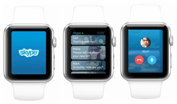 Skype Apple Watch