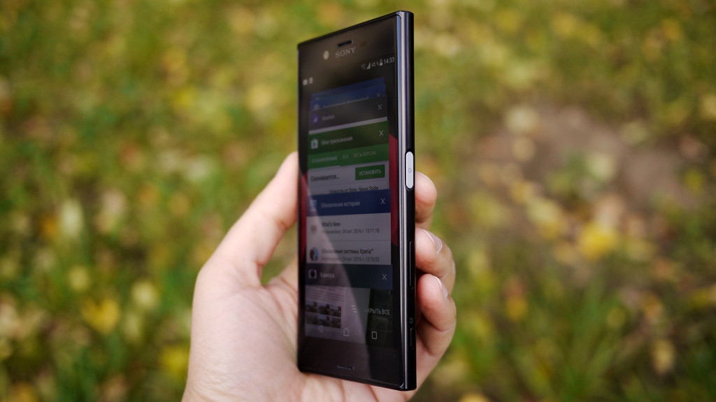 Sony Xperia XZ-дизайн фото 2