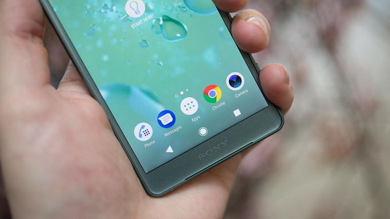 Sony Xperia XZ2 Compact-дизайн