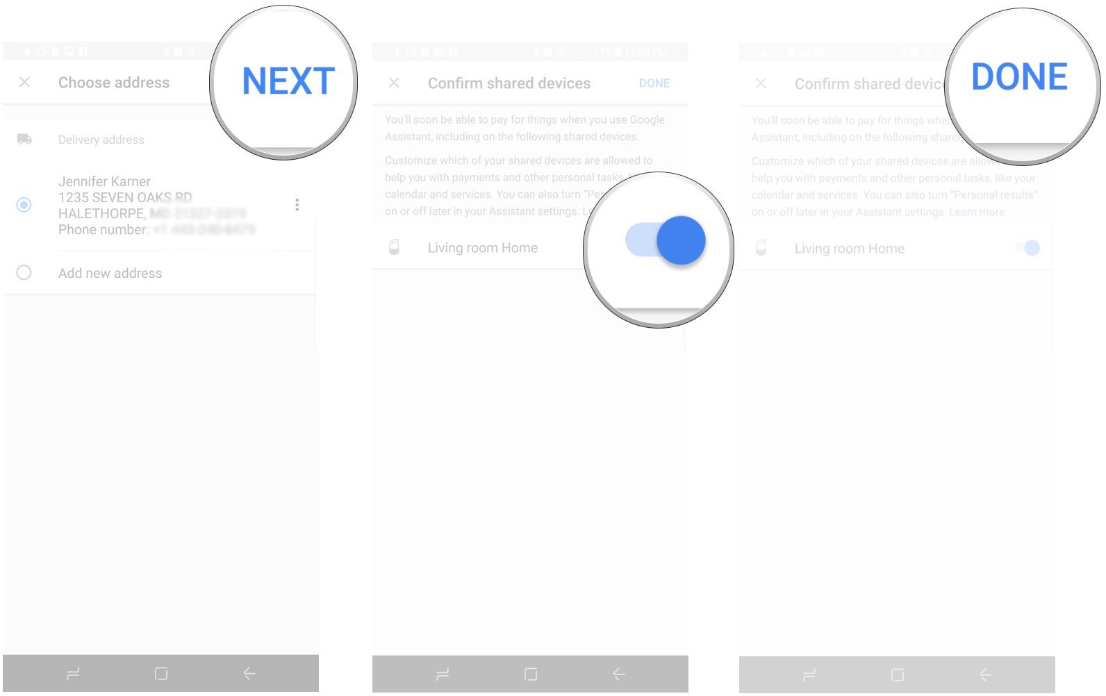 Совершение покупок 3
