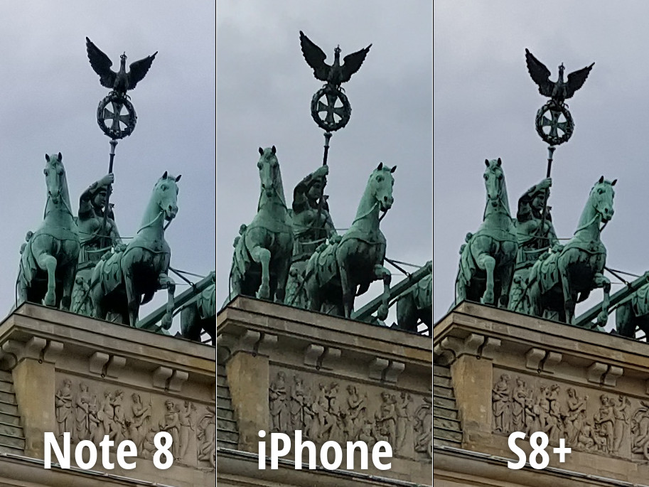 Сравнение камер Samsung Galaxy Note 8, iPhone 7 Plus и Galaxy S8 Plus – сцена 1