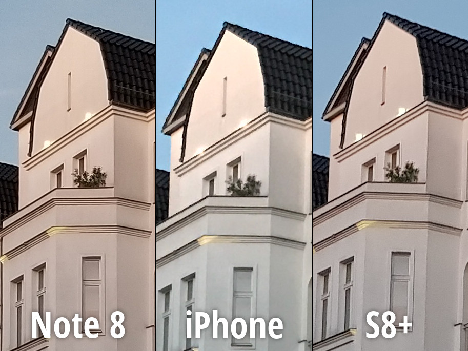 Сравнение камер Samsung Galaxy Note 8, iPhone 7 Plus и Galaxy S8 Plus – сцена 4