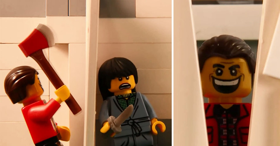 Сцены из фильмов из Lego-сияние