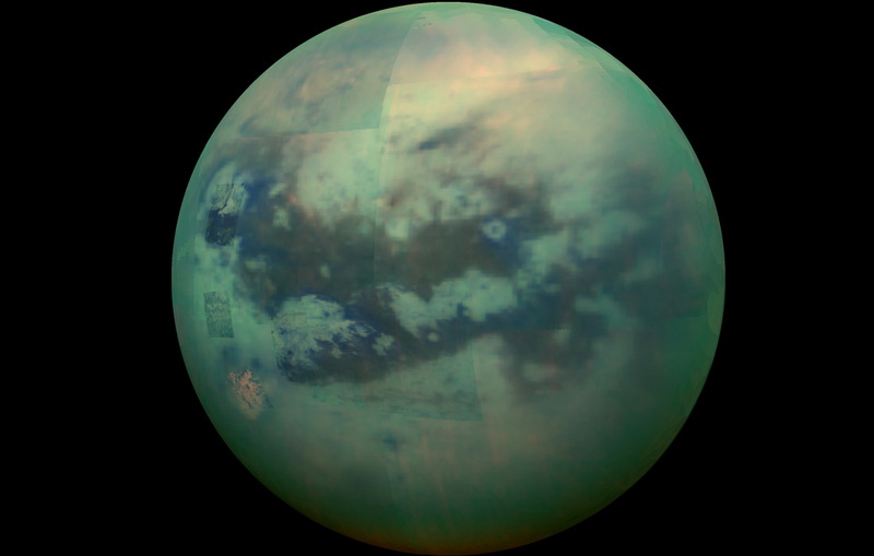 Титан-самый крупный спутник Сатурна