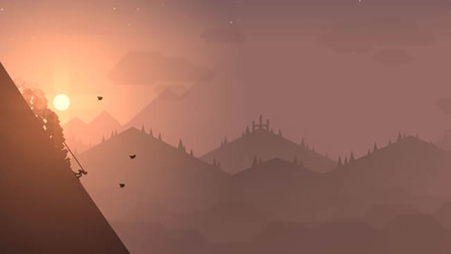 Топ-10 красочных игр для iPhone X - Alto's Adventure (2)