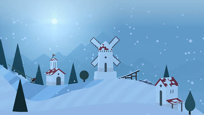 Топ-10 красочных игр для iPhone X - Alto's Adventure (3)