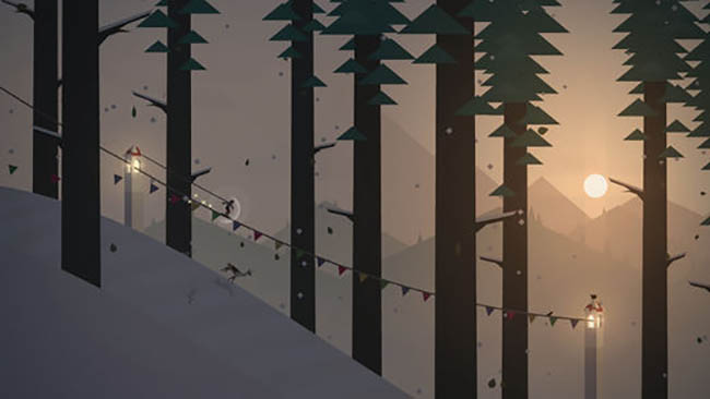 Топ-10 красочных игр для iPhone X - Alto's Adventure (4)