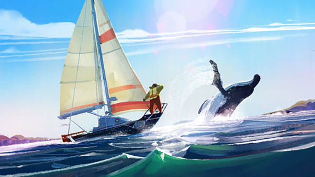 Топ-10 красочных игр для iPhone X - Old Man's Journey (3)