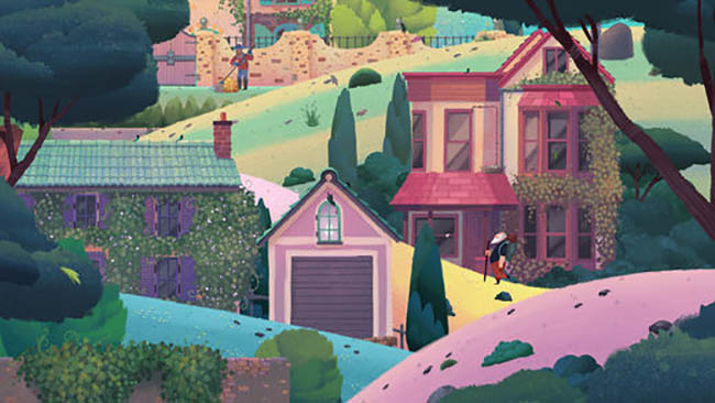 Топ-10 красочных игр для iPhone X - Old Man's Journey (4)