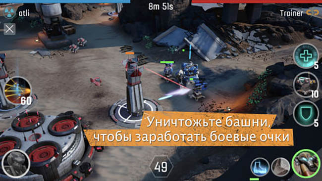 Топ-10 красочных игр для iPhone X - The Machines (2)