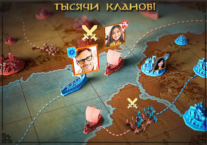 Топ-10 лучших игр и приложений для iOS и Android за апрель 2018 г. - Vikings. War of Clans (2)