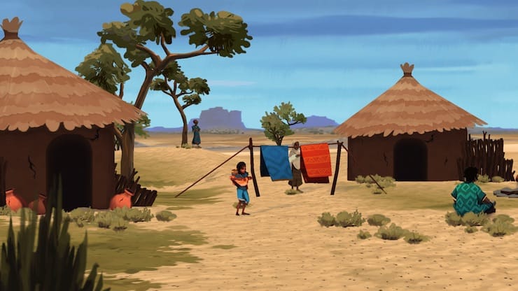 Топ-10 лучших игр и приложений для iOS и Android за февраль 2018 г. - Ayo. A Rain Tale (4)