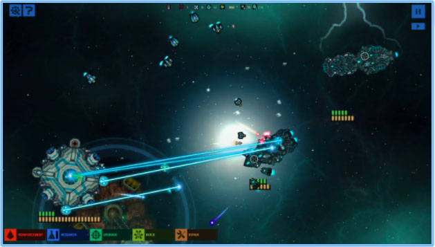 Топ-10 лучших игр и приложений для iOS и Android за февраль 2018 г. - Battlevoid. Sector Siege (1)