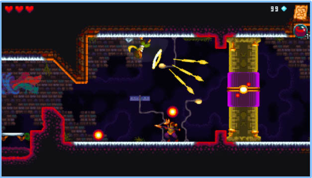Топ-10 лучших игр и приложений для iOS и Android за февраль 2018 г. - Dandara (2)