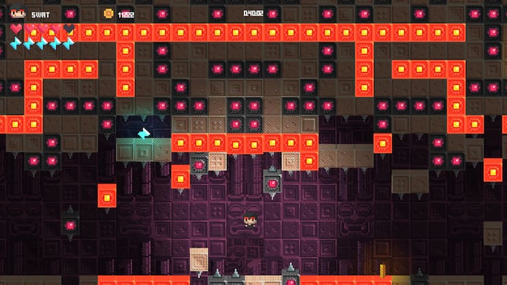 Топ-10 лучших игр и приложений для iOS и Android за июнь 2018 г. - Temple of Spikes (2)