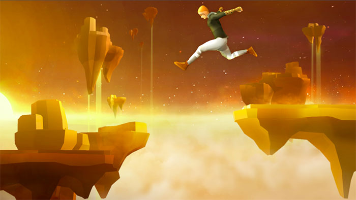 Топ-10 лучших игр и приложений для iOS и Android за май 2018 г. - Sky Dancer. Free Falling (1)
