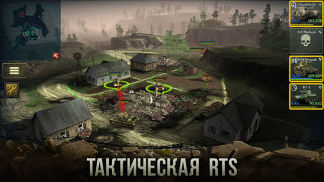 Топ-10 лучших игр и приложений для iOS и Android за ноябрь 2017 г. — Armor Age. Tank Wars (1)