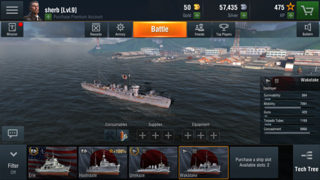 Топ-10 приложений для iOS и Android (15 - 21 января) - World of Warships Blitz (2)
